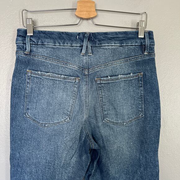 Good American Light Blue Boot Cut Jeans - Picture 6 of 11